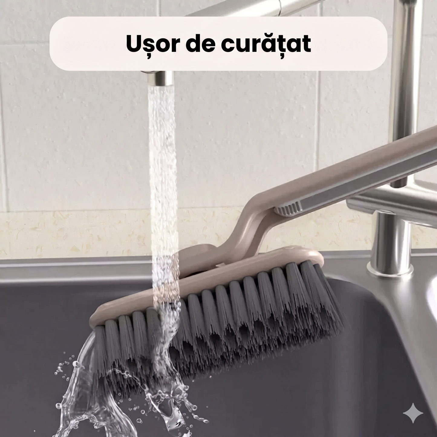 TwistClean | Perie cu cap rotativ